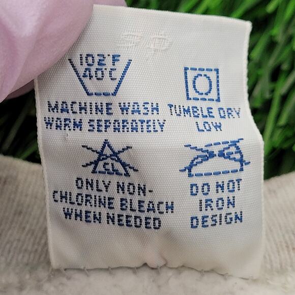 Vintage 80s Marquette Sweatshirt L/XL 23x24 Boxy Champion - Picture 10 of 16